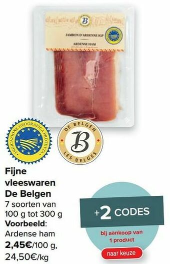 Carrefour Ardense ham aanbieding