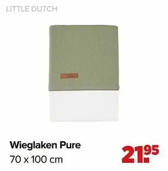 Baby-Dump Wieglaken pure aanbieding