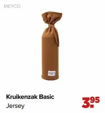 Kruikenzak basic jersey