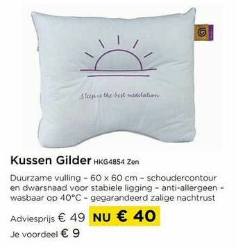 Kussen gilder hkg4854 zen