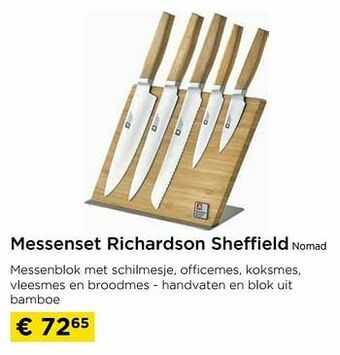 Messenset richardson sheffield nomad