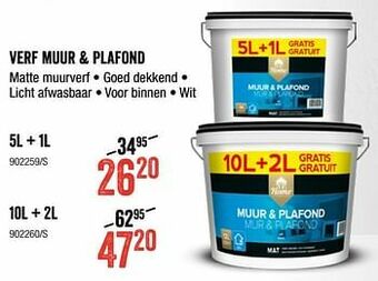 Verf muur + plafond