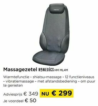Massagezetel homedics hm ml4m