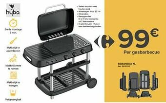 Gasbarbecue xl