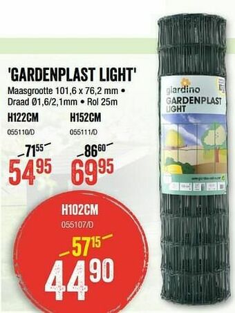 HandyHome Gardenplast light aanbieding