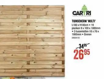 Tuinscherm multi