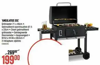 Houtskool barbecues angulatus xxl
