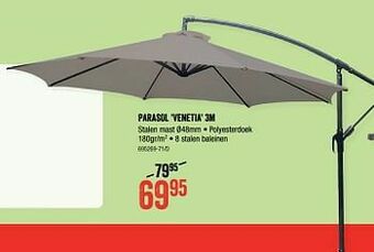 HandyHome Parasol venetia aanbieding