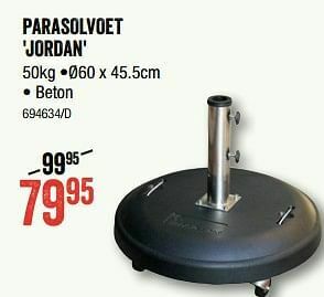 Parasolvoet jordan