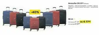 Molecule Reiskoffer delsey chartreuse aanbieding