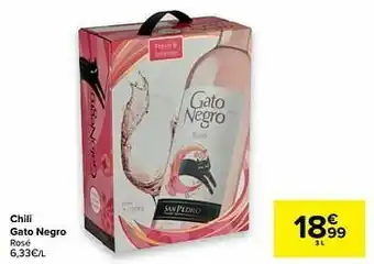 Carrefour Chili gato negro rosé aanbieding