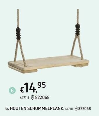 Dreamland Houten schommelplank aanbieding
