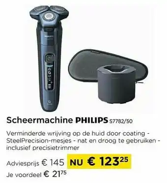 Molecule Scheermachine philips s7782-50 aanbieding