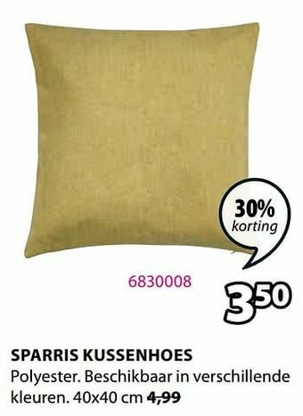 Sparris kussenhoes