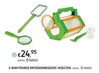 Dreamland Buki france ontdekkingsdoos insecten aanbieding