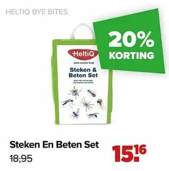Steken en beten set