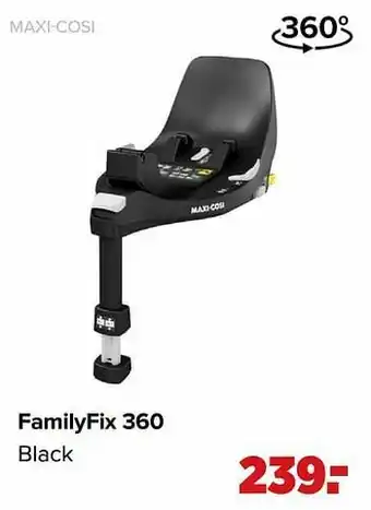 Baby-Dump Familyfix 360 black aanbieding