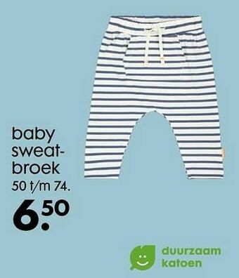 HEMA Baby sweatbroek aanbieding