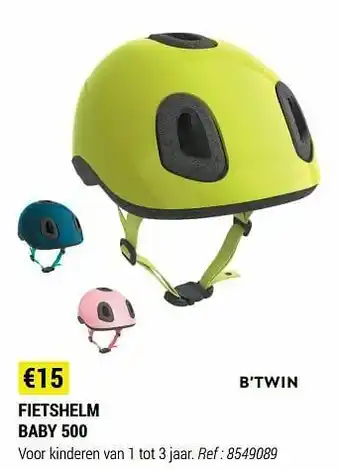 Decathlon Fietshelm baby 500 aanbieding