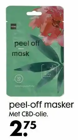 Peel-off masker