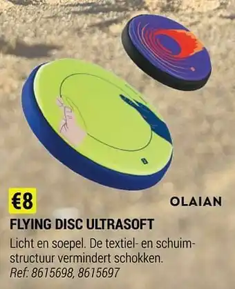 Flying disc ultrasoft