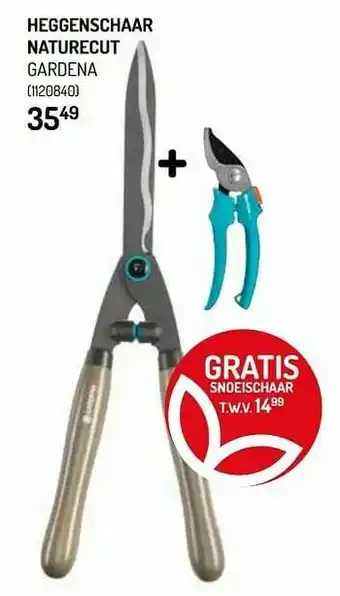 Heggenschaar naturecut gardena