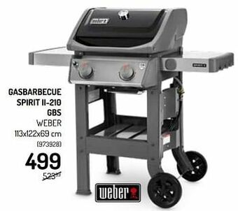 Oh Green Gasbarbecue spirit ii-210 gbs weber aanbieding