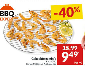 Intermarché Gekookte Gamba's aanbieding