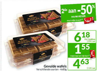 Intermarché Gevulde Wafels aanbieding