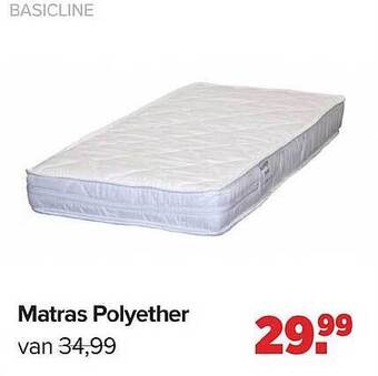 Baby-Dump Matras Polyether aanbieding
