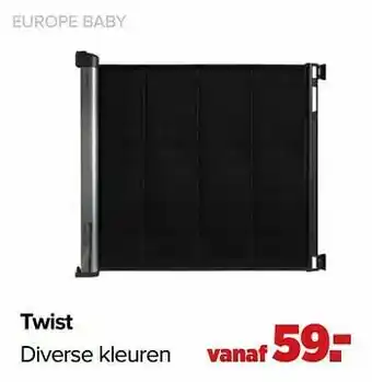 Baby-Dump Twist diverse kleuren aanbieding