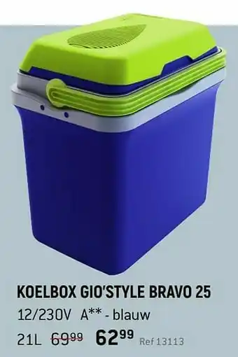 Koelbox gio`style bravo 25