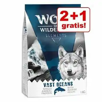 Zooplus 3kg Soft & Strong Junior Wide Acres met Kip Wolf of Wilderness Hondenvoer aanbieding