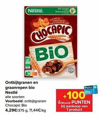 Ontbijtgranen chocapic bio