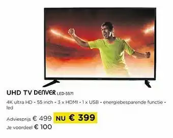 Uhd tv denver led-5571