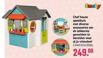 Chef house speelhuis