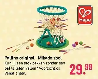 Pallina original - mikado spel