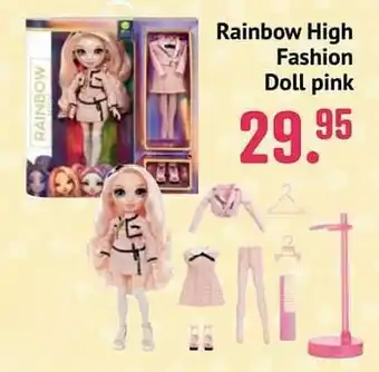 Rainbow high fashion doll pink