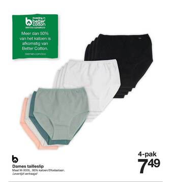 Dames Tailleslip