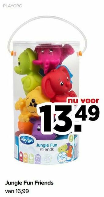 Baby-Dump Jungle fun friends aanbieding
