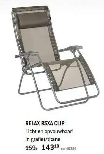 Relax rsxa clip