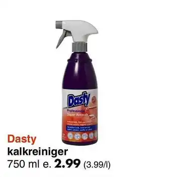 Wibra Dasty Kalkreiniger aanbieding