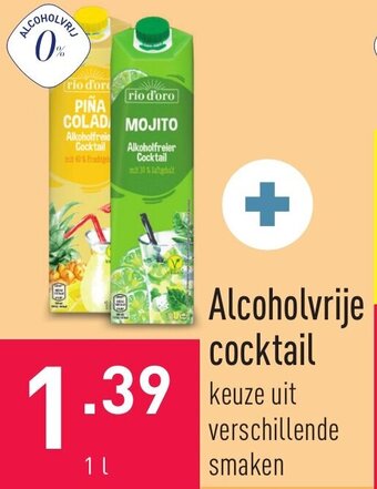 ALDI Alcoholvrije cocktail aanbieding