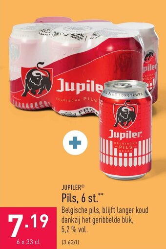 ALDI Jupiler Pils, 6 st. aanbieding