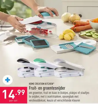 ALDI Home Creation Kitchen Fruit-en groentesnijder aanbieding