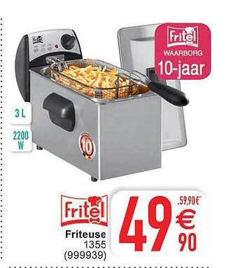 Cora Fritel Friteuse aanbieding