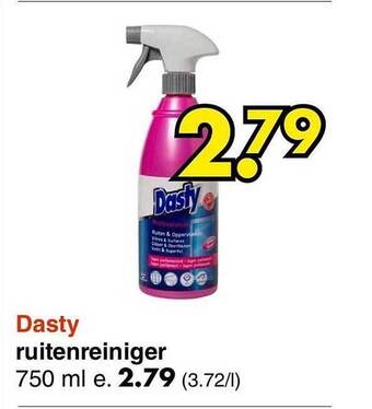 Wibra Dasty Ruitenreiniger aanbieding