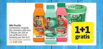 Albert Heijn Alle Fructis aanbieding