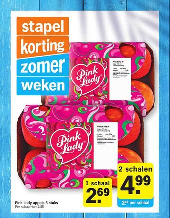 Albert Heijn Pink Lady Appels aanbieding