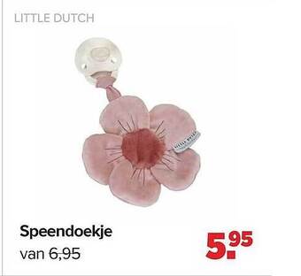 Baby-Dump Little Dutch Speendoekje aanbieding